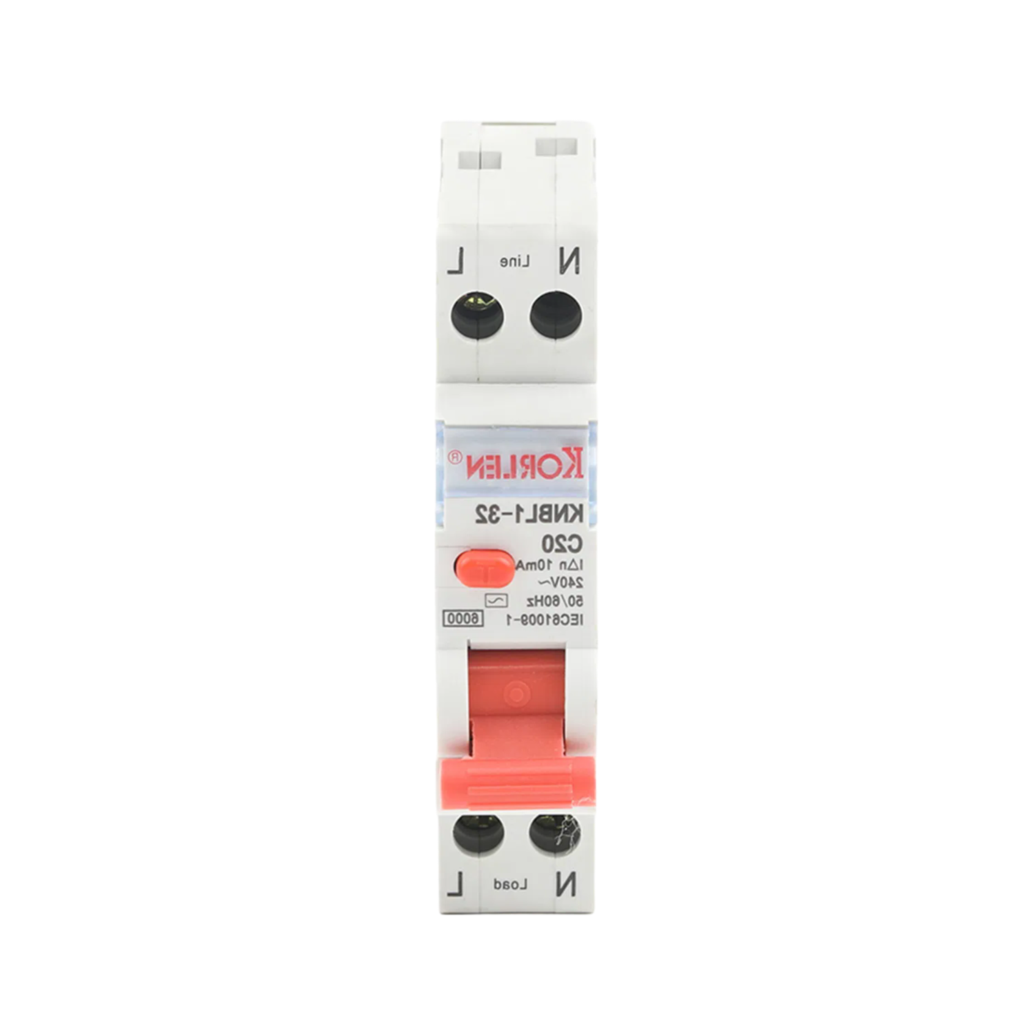Factory Supply KNBL1-32 1P+N Residual Current Circuit Breaker 50/60Hz