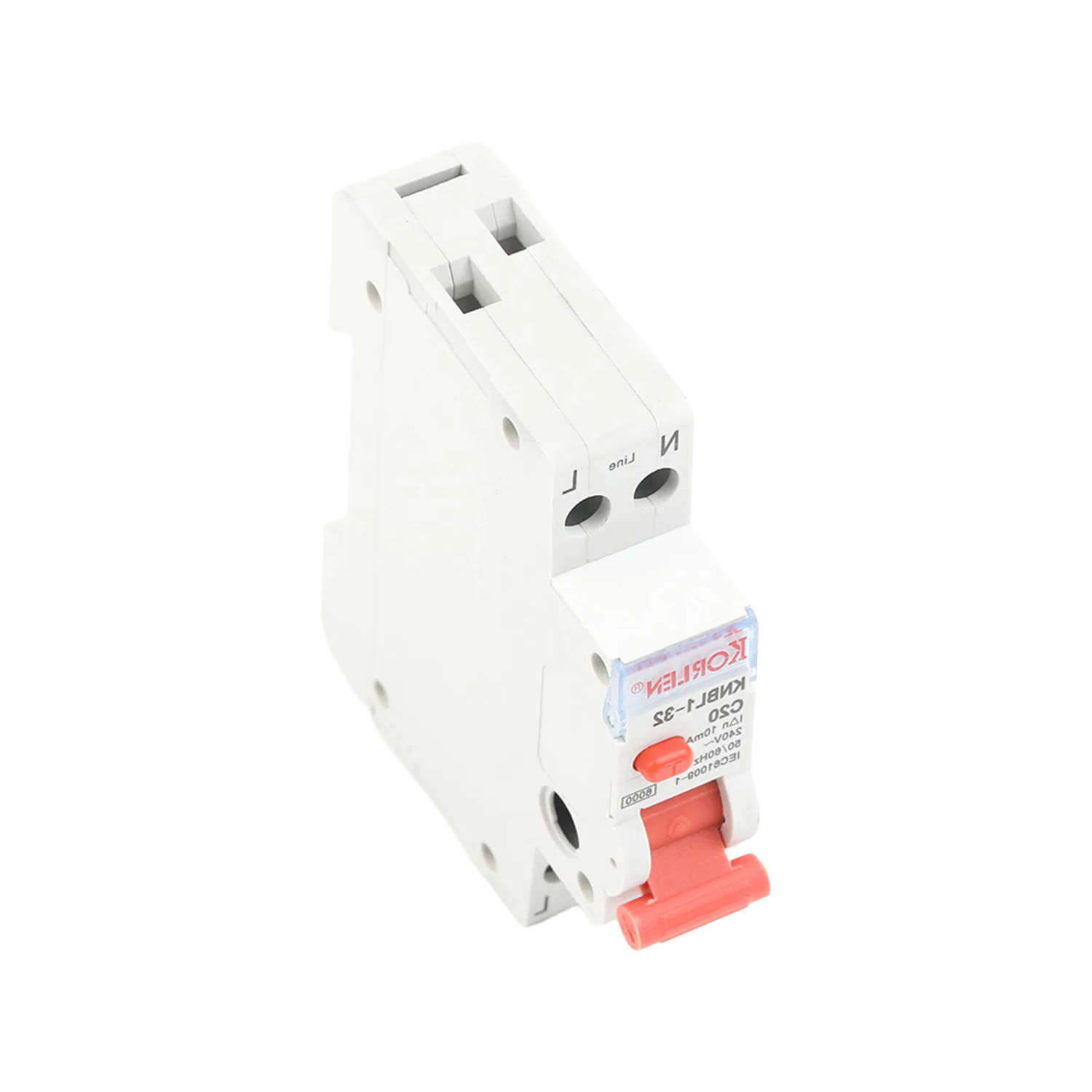 Factory Supply KNBL1-32 1P+N Residual Current Circuit Breaker 50/60Hz