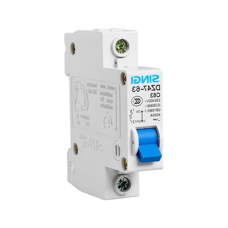 Custom OEM 1P/2P/3P/4P MCB Breakers 10,000 Mechanical Life for Power Systems