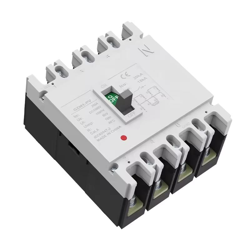 Bulk Order Fixed Type MCCB Circuit Breaker with Overvoltage Protection Function