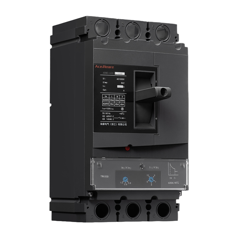 ARM5 Series 630A 3Pole Molded Case Circuit Breaker with High Breaking Capacity MCCB