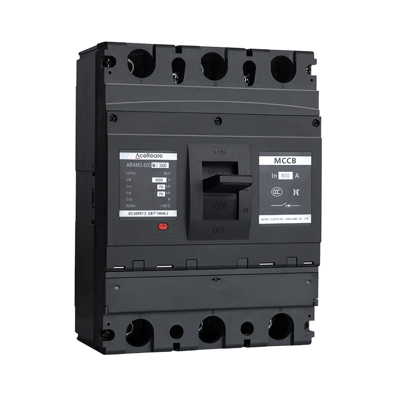 ARXM3-800A-3300 3P MCCB Molded Case Circuit Breaker 800 Amp High Breaking Capacity