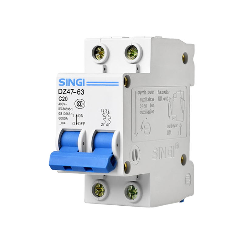 DZ47-63 4P Miniature Circuit Breaker MCB - High Breaking Capacity Low Voltage Protection