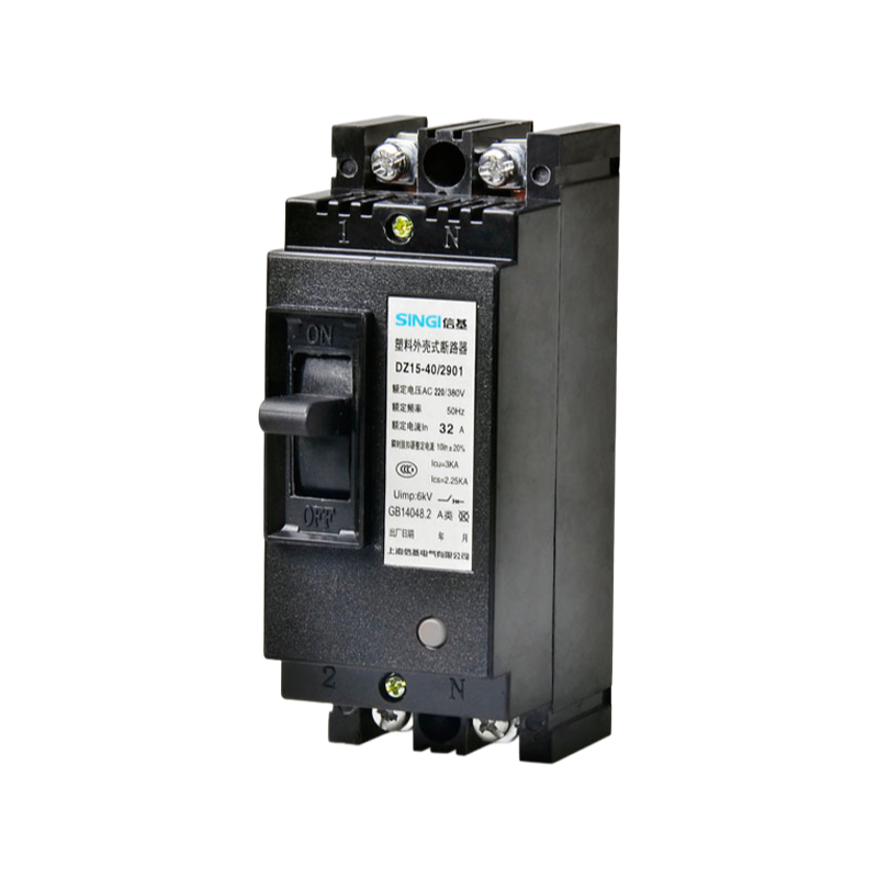 DZ15 Series Molded Case Circuit Breaker 10A-100A for Overload Protection