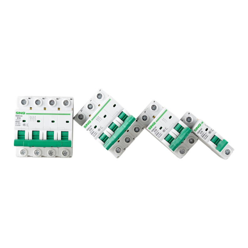 SG65-63 1-4P Miniature Circuit Breaker MCB with Overload Protection | CE/CB Certified