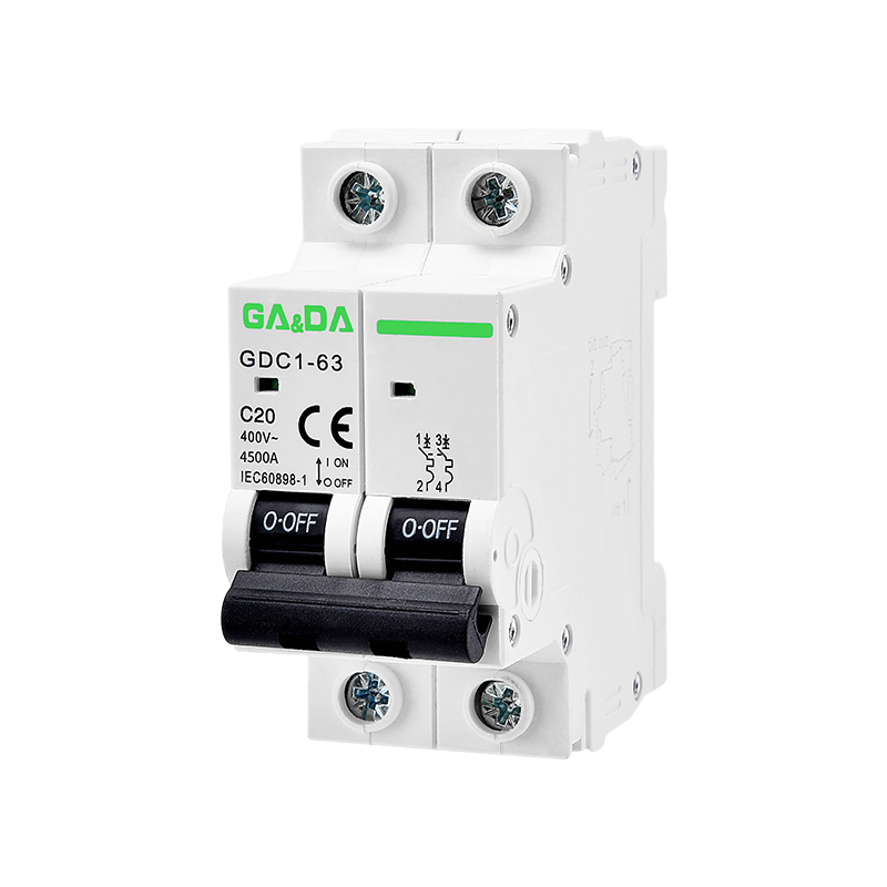 Premium 4.5kA 400V Miniature Circuit Breaker with Overload Protection - AC MCB for Electrical Safety