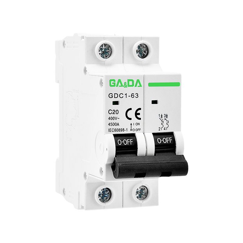 Premium 4.5kA 400V Miniature Circuit Breaker with Overload Protection - AC MCB for Electrical Safety