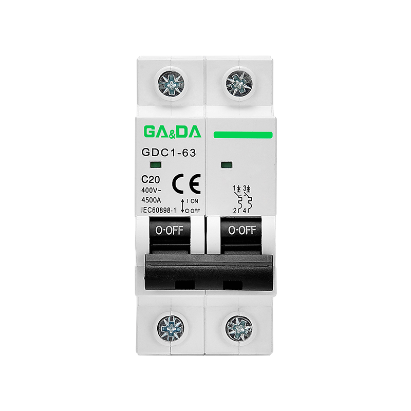 Premium 4.5kA 400V Miniature Circuit Breaker with Overload Protection - AC MCB for Electrical Safety