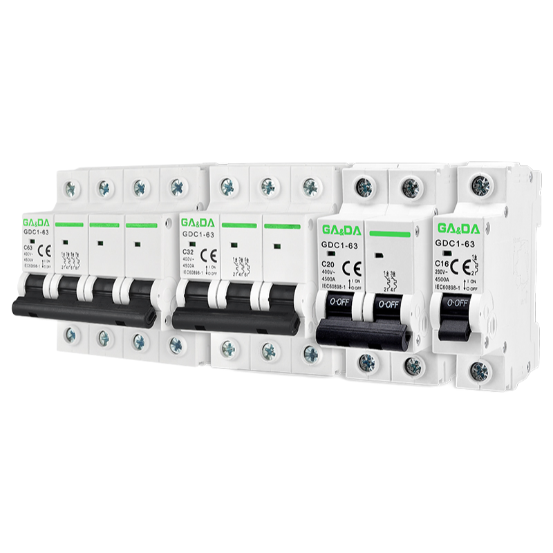 Premium 4.5kA 400V Miniature Circuit Breaker with Overload Protection - AC MCB for Electrical Safety