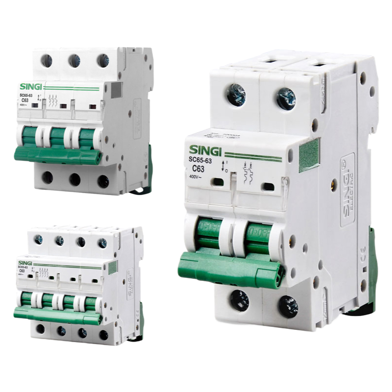 SC65-63 Miniature Circuit Breaker with Overvoltage Protection | 10KA Breaking Capacity MCB