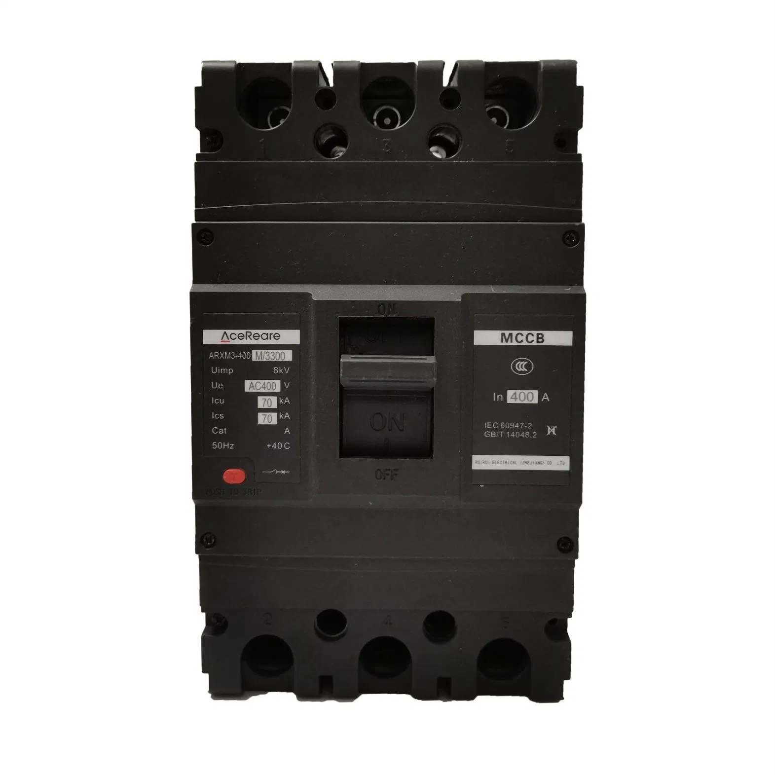 ARM3-125 Molded Case Circuit Breaker MCCB - High Performance Electrical Protection Device