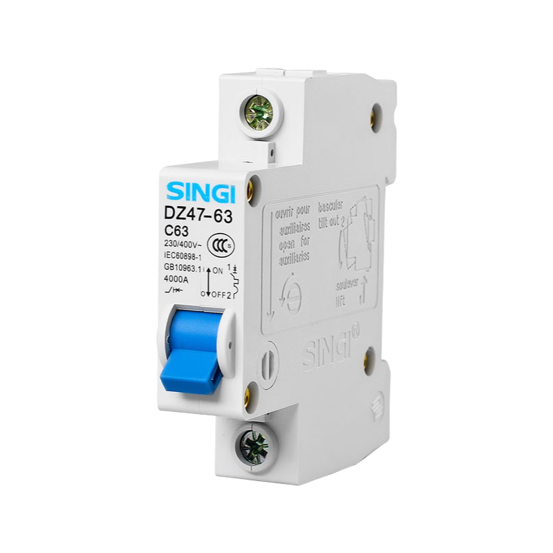 DZ47-63 Miniature Circuit Breaker MCB - 20AMP 2Pole Air Switch with Overload Protection
