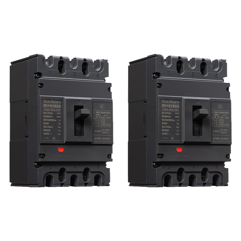 3 Pole Molded Case Circuit Breaker ARM3-250L - High Breaking Capacity MCCB for Industrial Electrical Protection