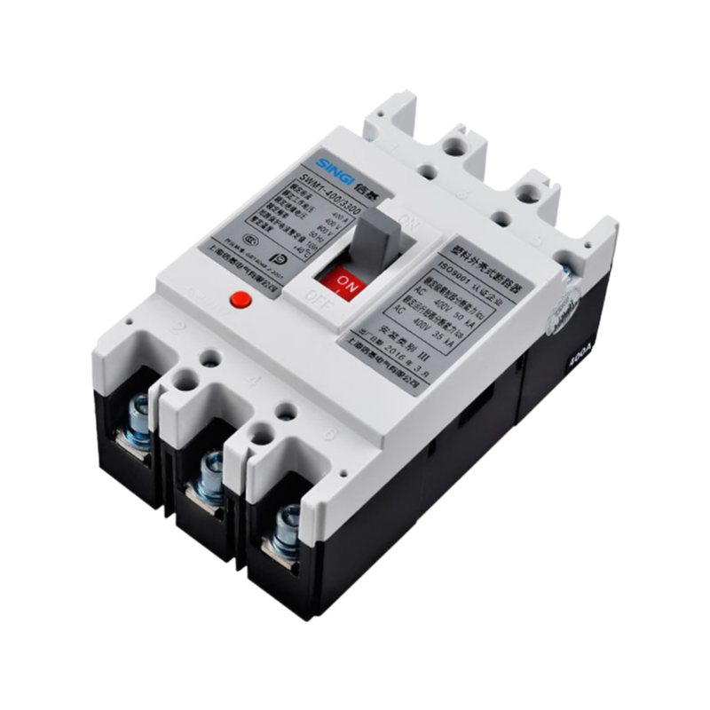 50/60Hz MCCB Singi Low Voltage Circuit Breaker with Overload Protection for Power Distribution Systems