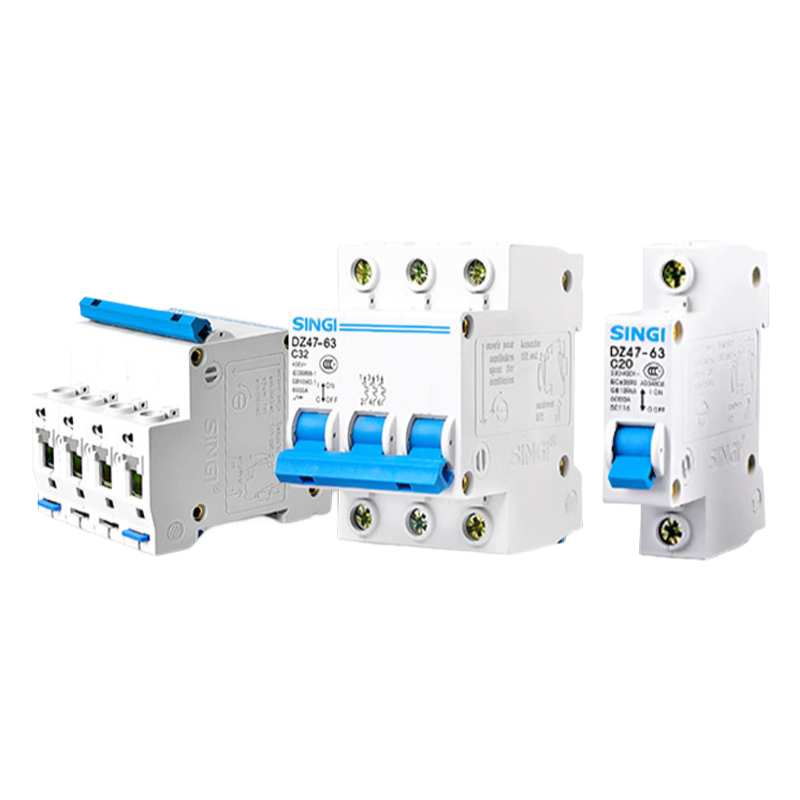 DZ47-63 Miniature Circuit Breaker MCB - High Breaking Capacity Low Voltage Breaker for Electrical Protection