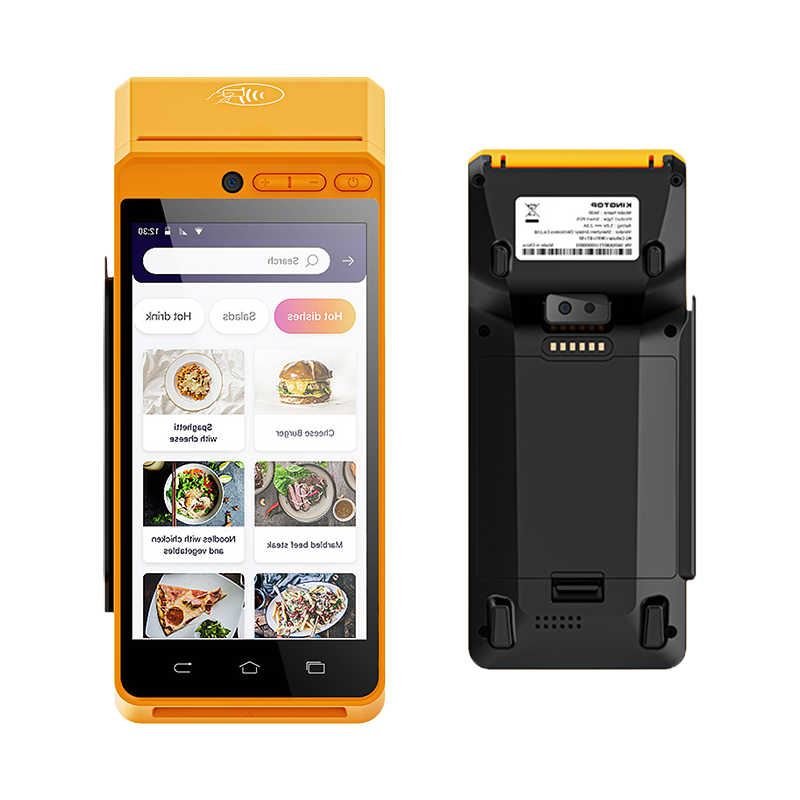 Wholesale Handheld POS Terminal with 5.5" Touch Screen and 6200mAh Battery