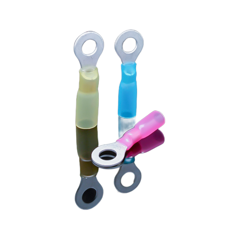 Tin-Plated/Brazedseam Copper Terminals with Injection Molding Process - Bulk Order Available