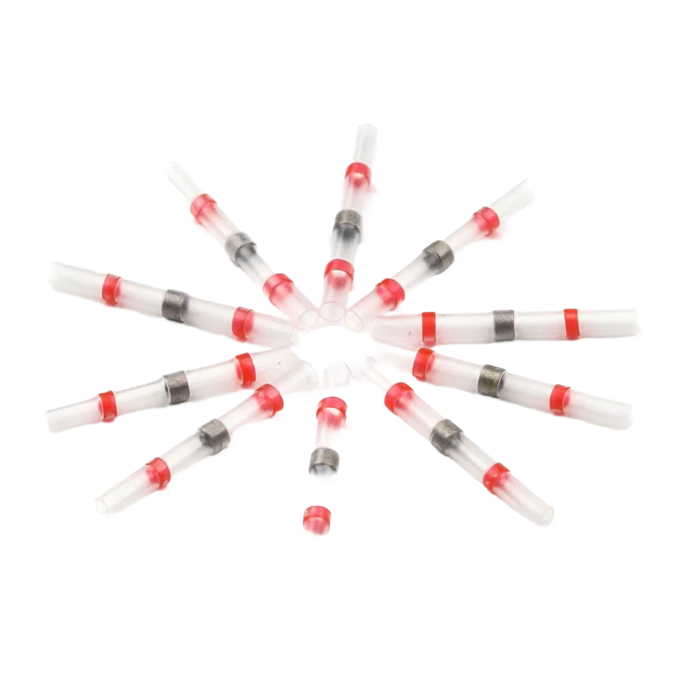 Factory Supply Color Coded Heat Shrink Solder Butt Terminals 0.1-6.0mm2 Range