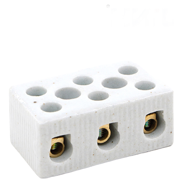 Wholesale Ceramic Terminal Blocks 3W8H-30A with Brass Contacts for Cable Wiring Solutions