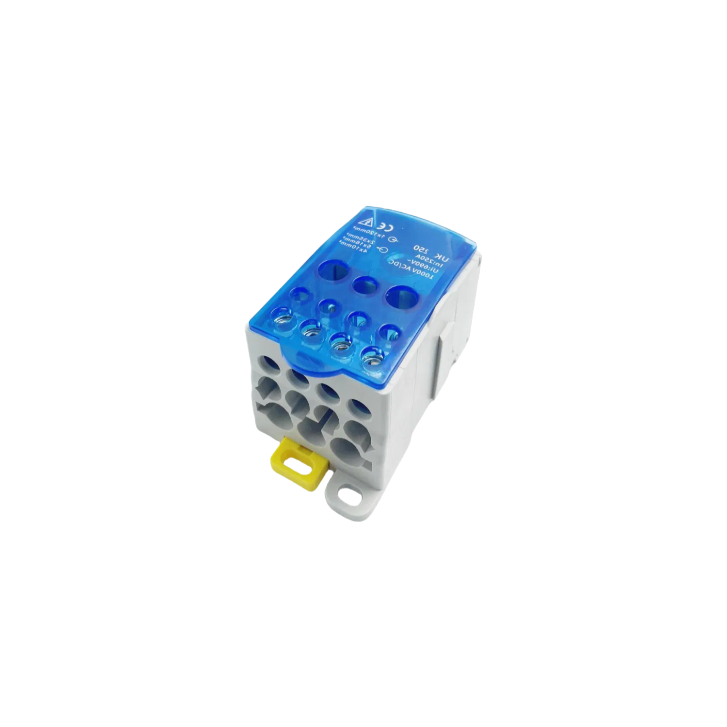 Customizable Copper Galvanized Terminal Block Distribution Box for Electrical Cabinets