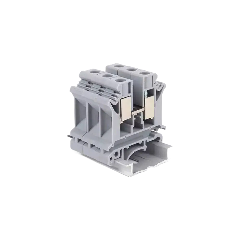 Factory Supply UK10N Universal Screw Terminal Blocks with Flame Retardant PA66 Material