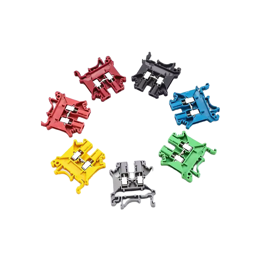 Factory Supply UK10N Universal Screw Terminal Blocks with Flame Retardant PA66 Material