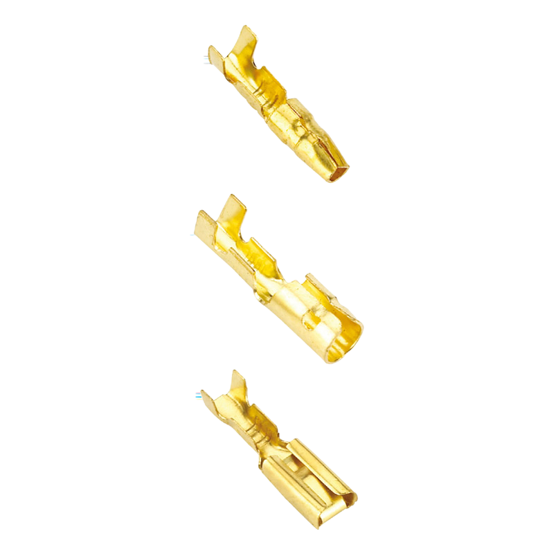 Wholesale Brass Male Cylindrical Electrical Terminals with Cold Pressing Production Process