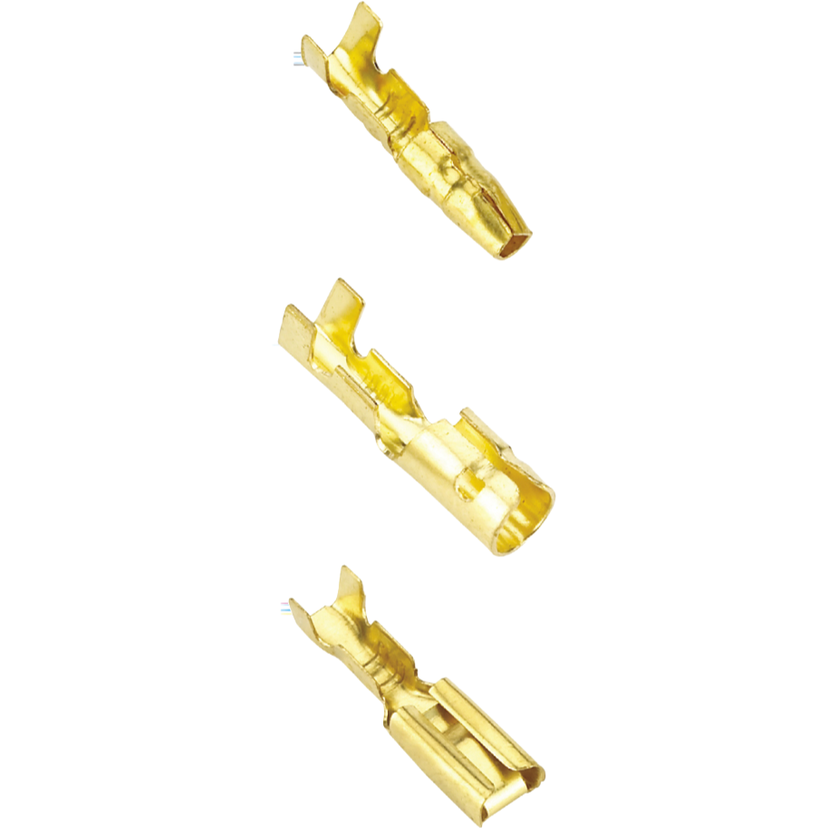 Wholesale Brass Male Cylindrical Electrical Terminals with Cold Pressing Production Process
