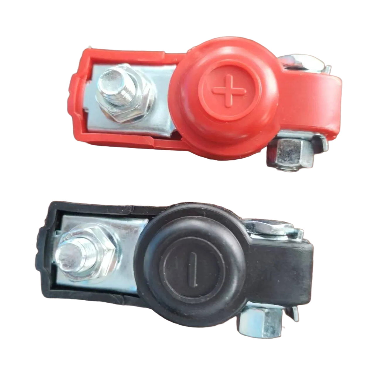 Customizable Copper Battery Terminal Clips with Tin Plating for Wire Connections
