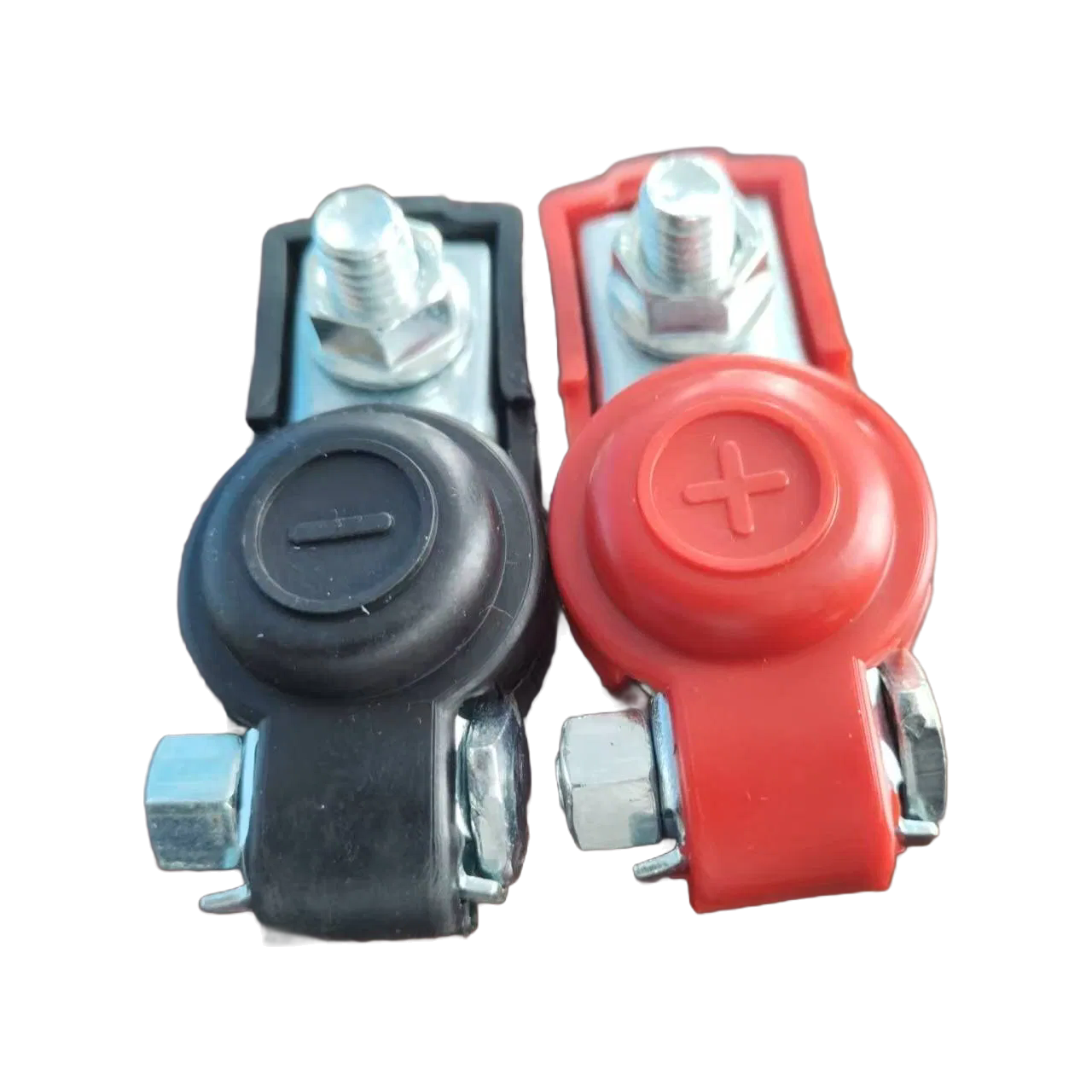 Customizable Copper Battery Terminal Clips with Tin Plating for Wire Connections