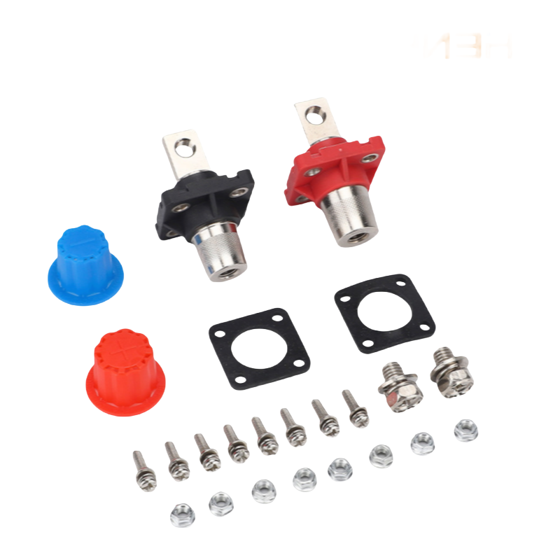 Durable 250A Terminal Block with Silver Plated Contacts for Battery Applications