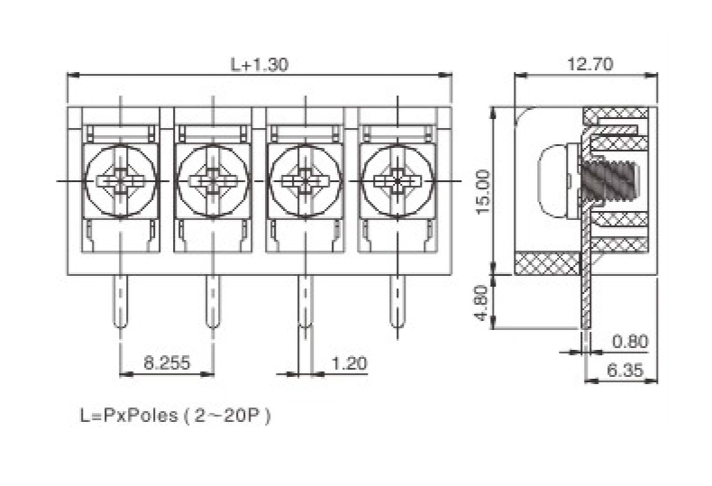 Customizable BHD3 Terminal Blocks - 500 MOQ for Industrial Electrical Connections