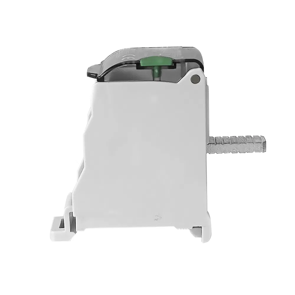 IP20 Protected CE Certified DIN Rail Distribution Terminal Block DBK63-4 for AC/DC Applications
