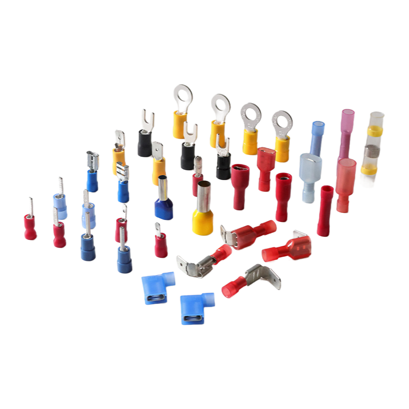 Premium U-Type Copper Terminals with Nylon Sheath - Cold Pressing Process