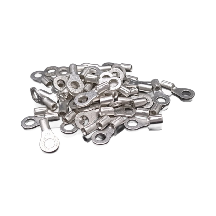 Customizable Copper Ring Terminals for Electrical Distribution Cabinets and Appliances
