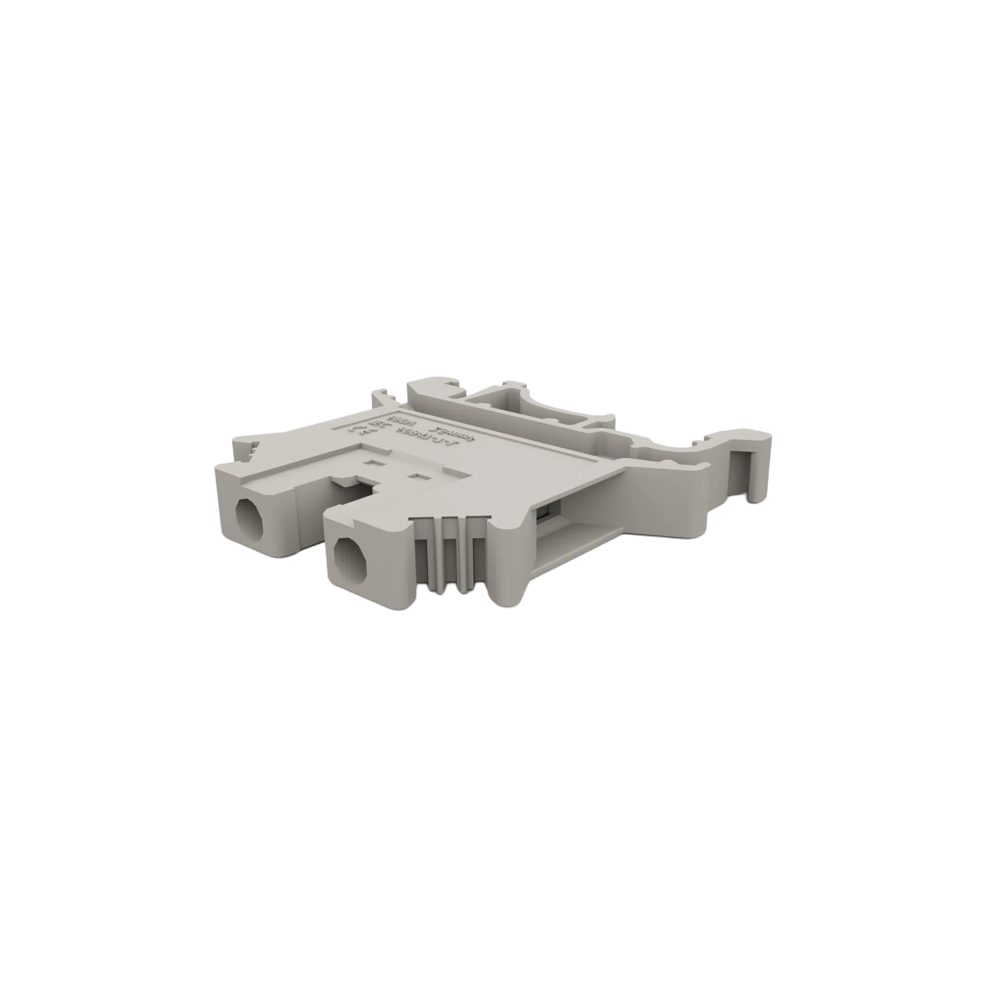 Flame Retardant Nylon PA66 Push-In Terminal Blocks with Brass Conductor and Stainless Steel Spring
