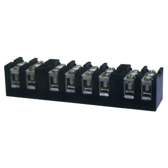 Factory Direct Supply PA66 Plastic Shell Terminal Blocks with Brass Screws for Industrial Use
