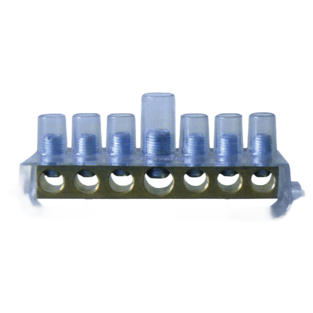Factory Direct Supply PA66 Plastic Shell Terminal Blocks with Brass Screws for Industrial Use