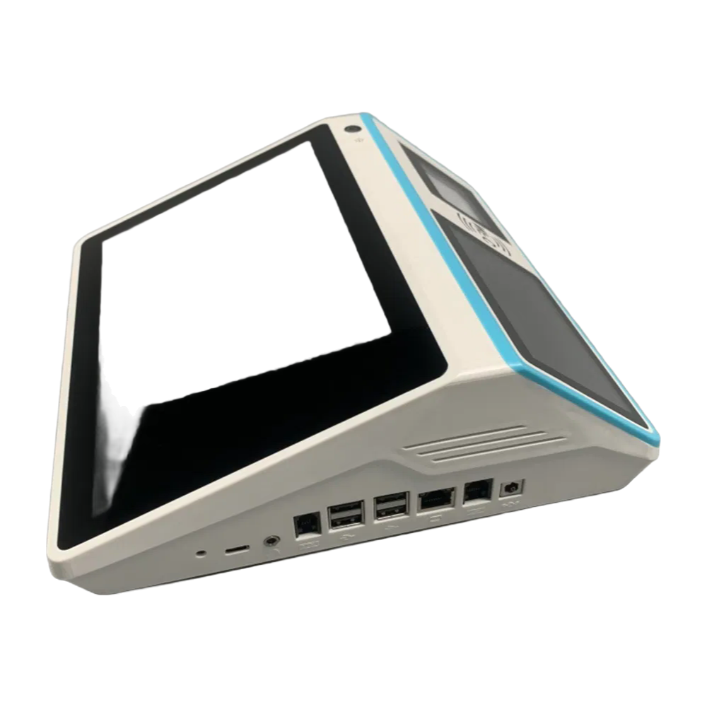 Customizable 10 Inch Desktop POS Machine with Built-in Printer and Barcode Scanner for Business Applications