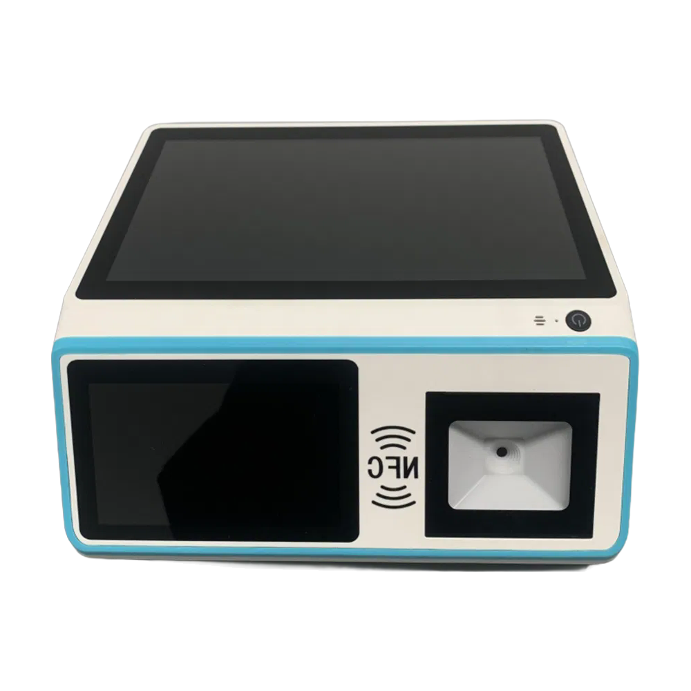 Customizable 10 Inch Desktop POS Machine with Built-in Printer and Barcode Scanner for Business Applications