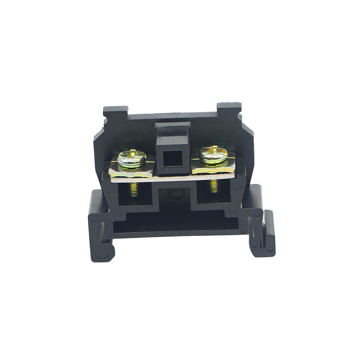Rectangle Terminal Block Connector 9x42x33mm Black PC Material for Electrical Applications