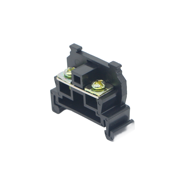 Rectangle Terminal Block Connector 9x42x33mm Black PC Material for Electrical Applications
