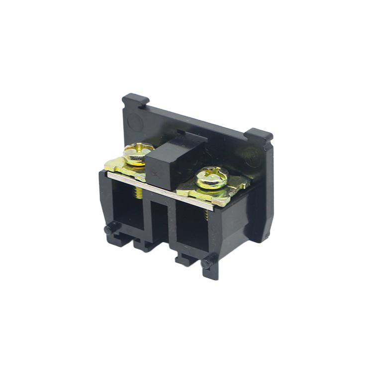 Rectangle Terminal Block Connector 9x42x33mm Black PC Material for Electrical Applications