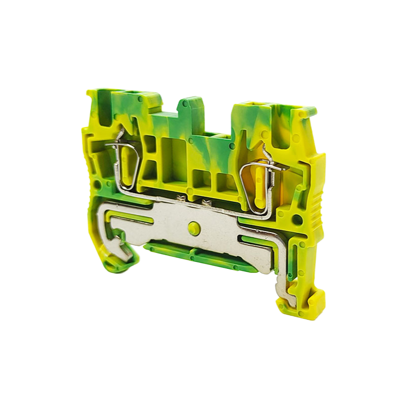 Push-In Connection Terminal Blocks for Solid Conductors with Ferrules Tool-Free Wiring