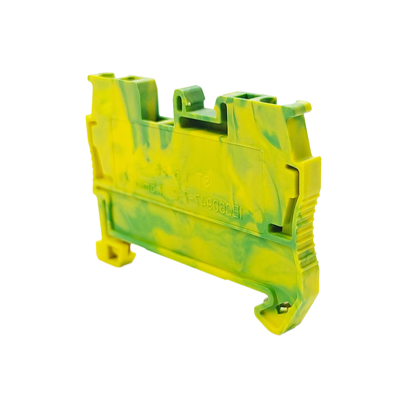 Push-In Connection Terminal Blocks for Solid Conductors with Ferrules Tool-Free Wiring