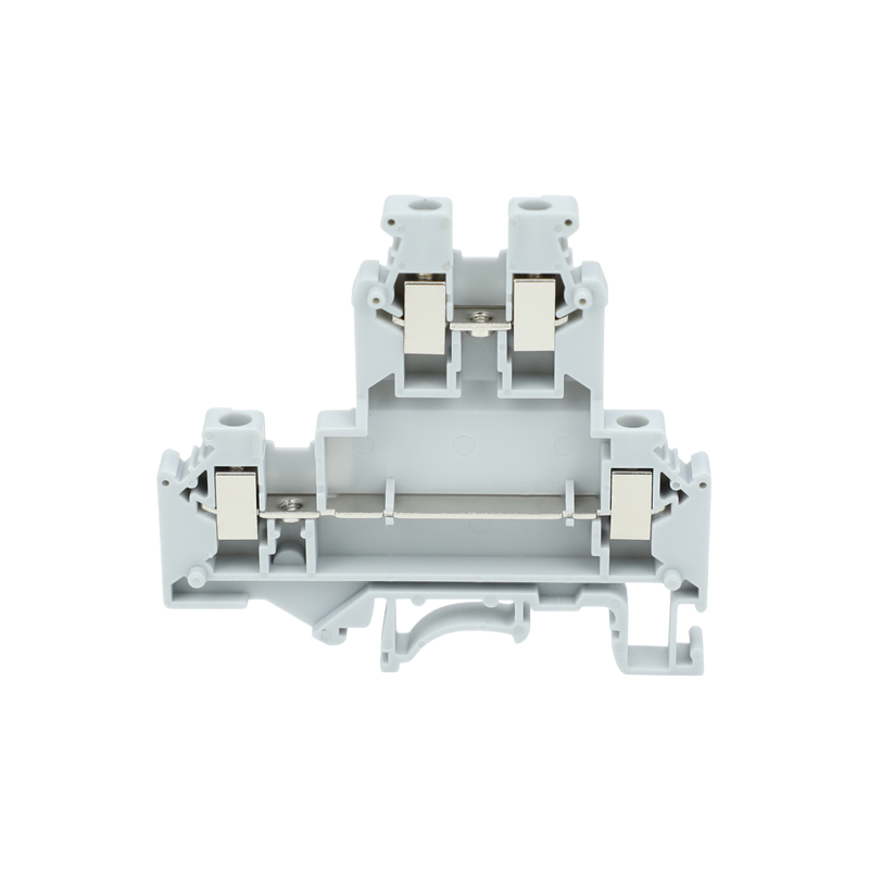 Flame Resistant PA66 Nylon Multi Level Terminal Blocks with Brass Conductor 4mm²