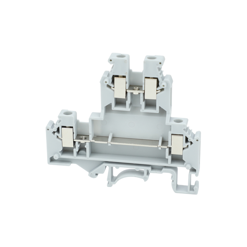 Flame Resistant PA66 Nylon Multi Level Terminal Blocks with Brass Conductor 4mm²