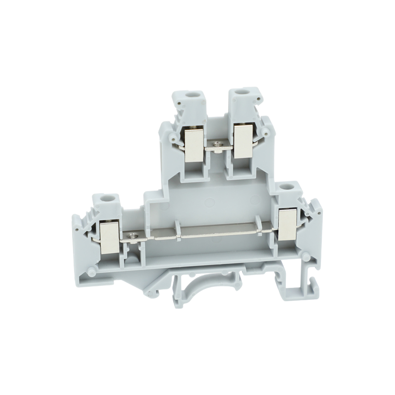 Flame Resistant PA66 Nylon Multi Level Terminal Blocks with Brass Conductor 4mm²