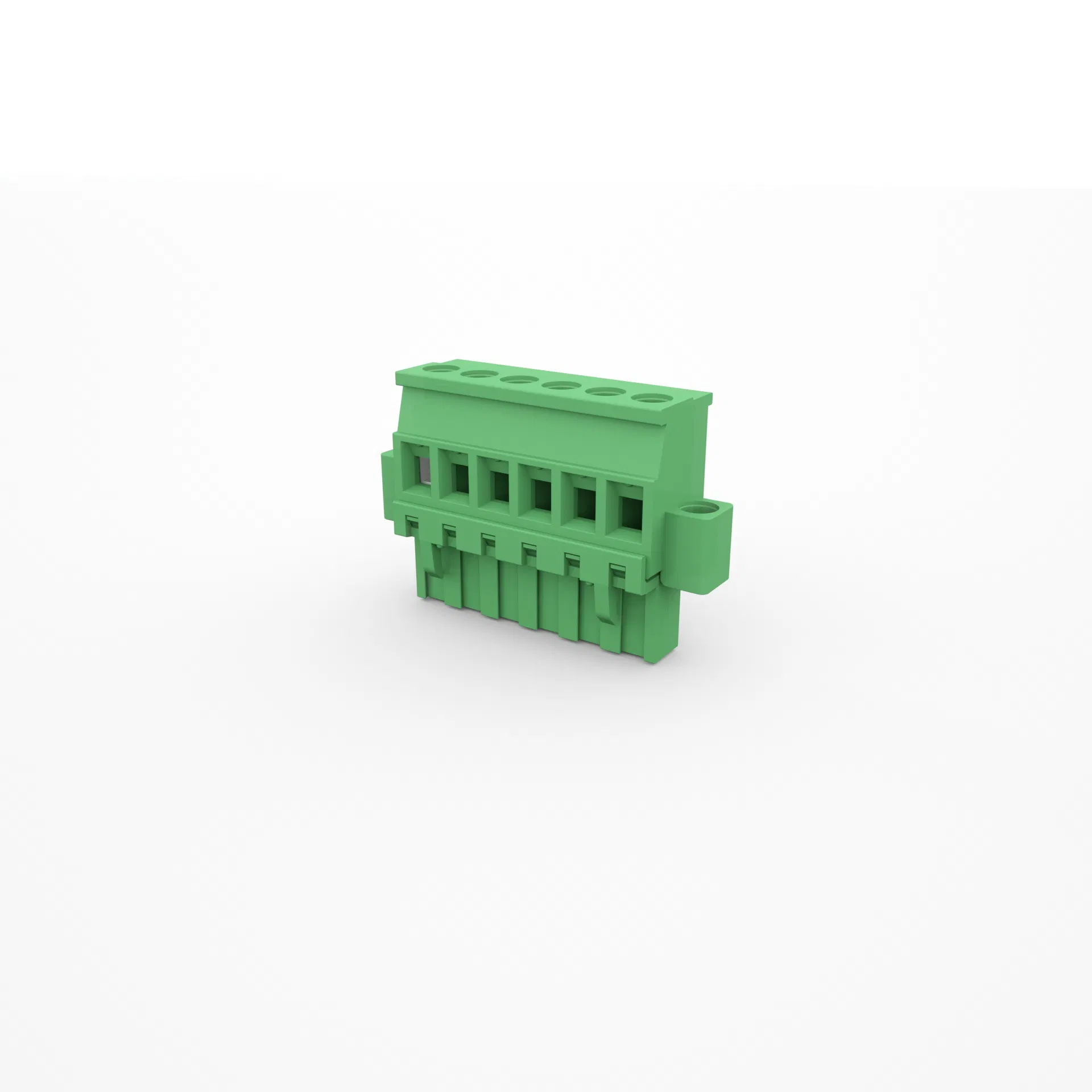 High Temperature Resistant Pluggable Terminal Block PGF-508R with 5.08mm Pitch