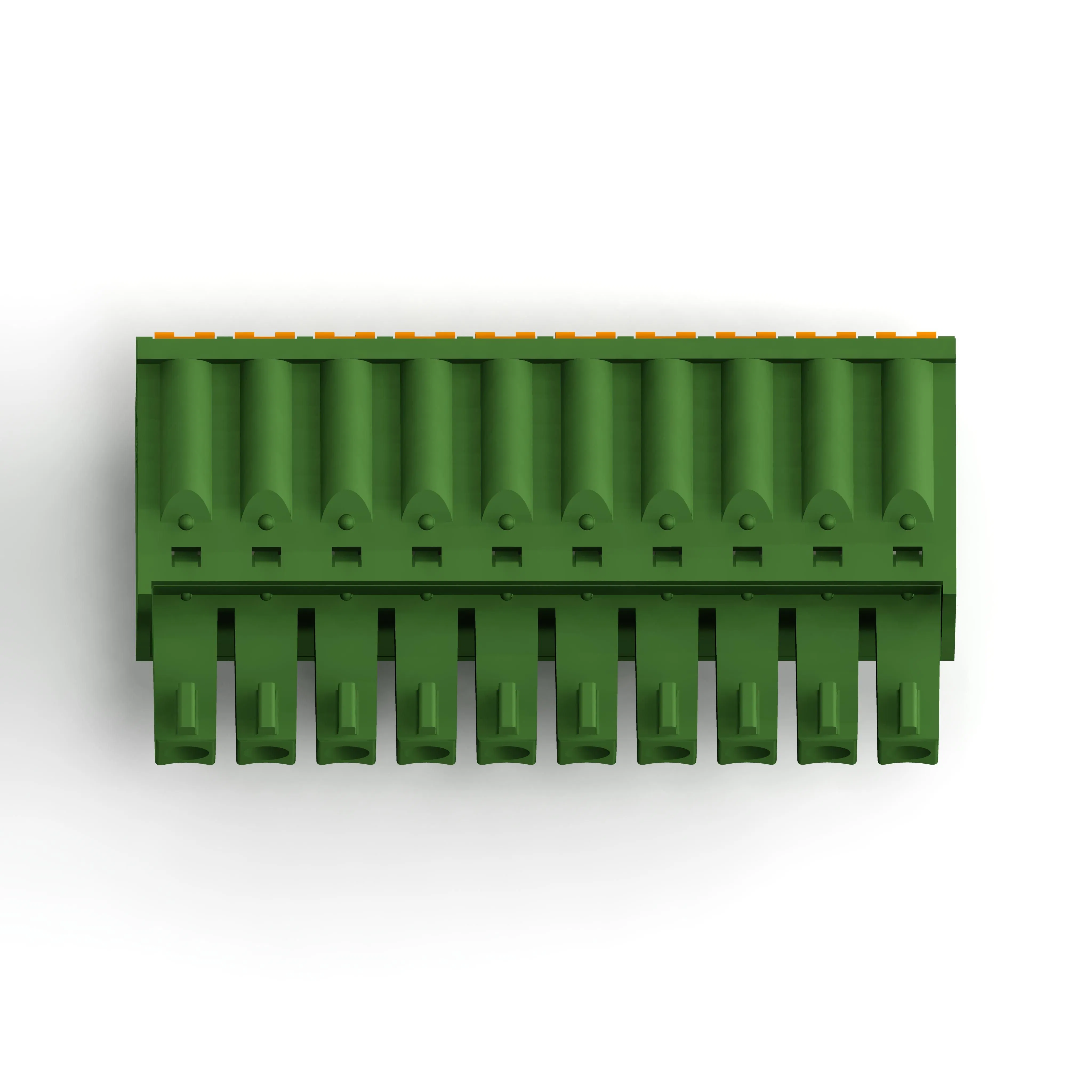 High Quality KPG-381 Pluggable Terminal Block with Test Hole and Safety Connection Features